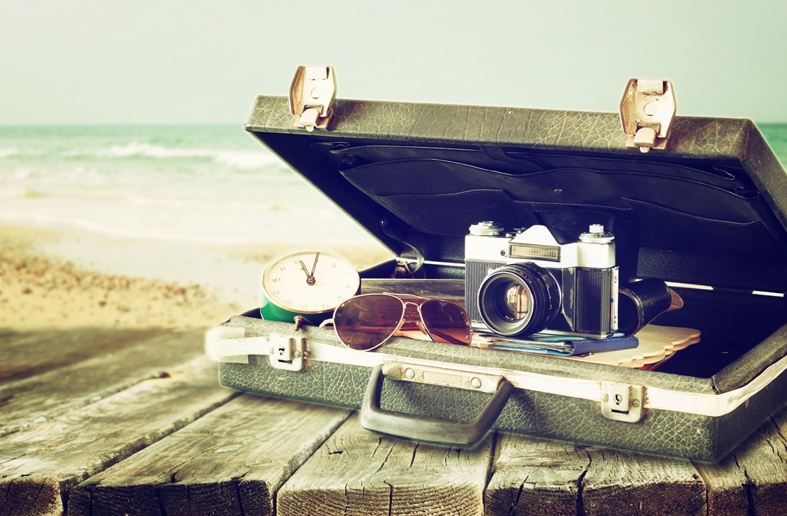 travel suitcase
