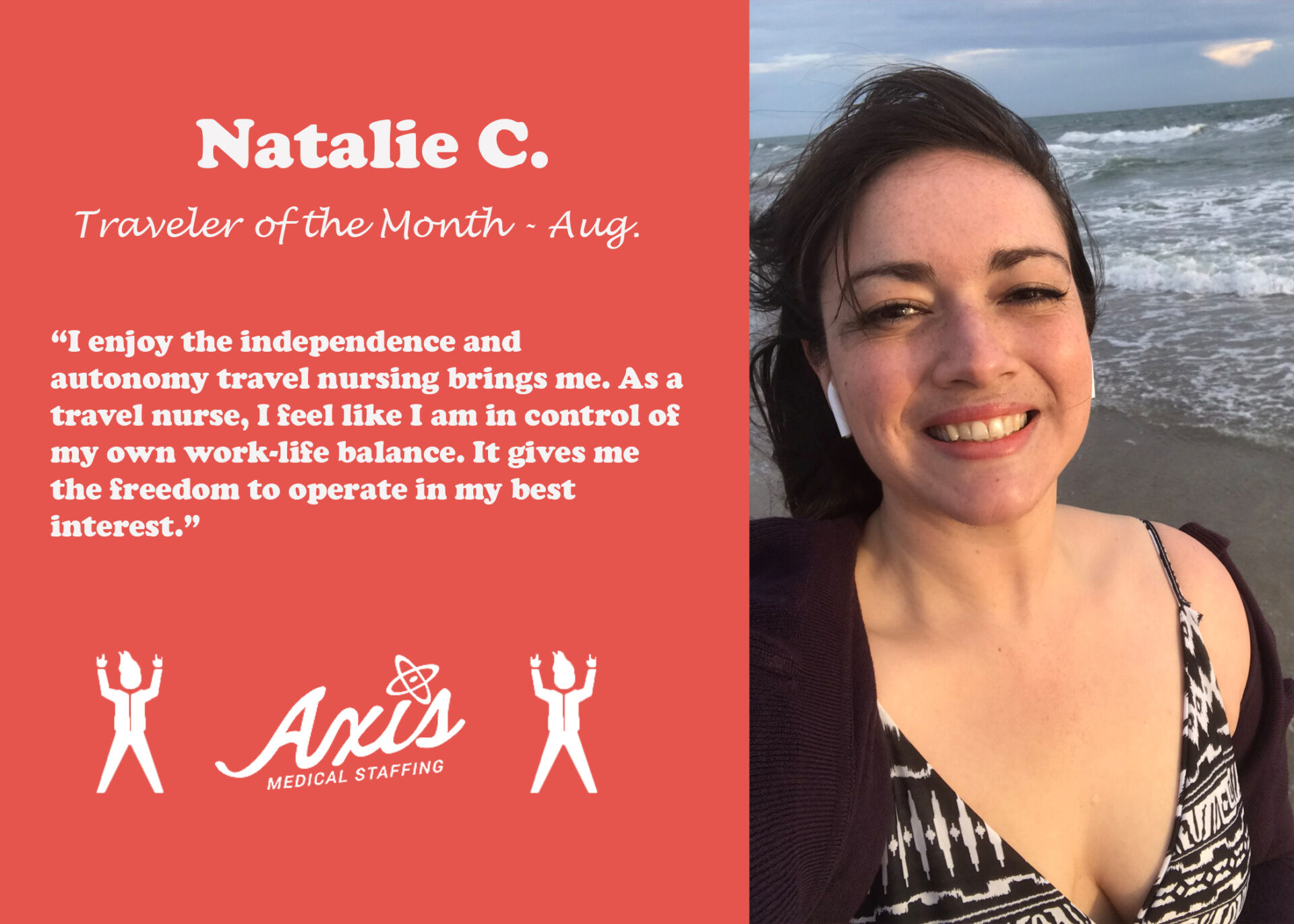 Traveler of the Month: Natalie C!