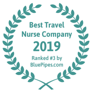 Best Travel Nurse Company 2019 Ranked #3 by BluePipes.com