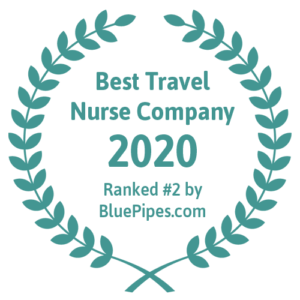 Best Travel Nurse Company 2020 Ranked #2 by BluePipes.com