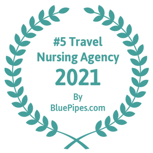 #5 Travel Nursing Agency 2021 by BluePipes.com