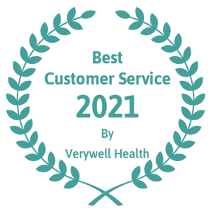 Best Customer Service 2021 by Verywell Health