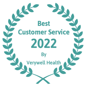 Best Customer Service 2022 by Verywell Health