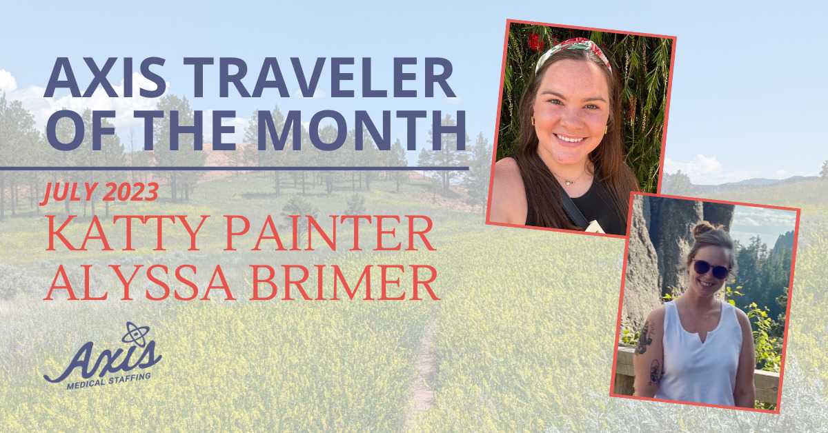 Travelers of the Month: Alyssa B. & Katty P.