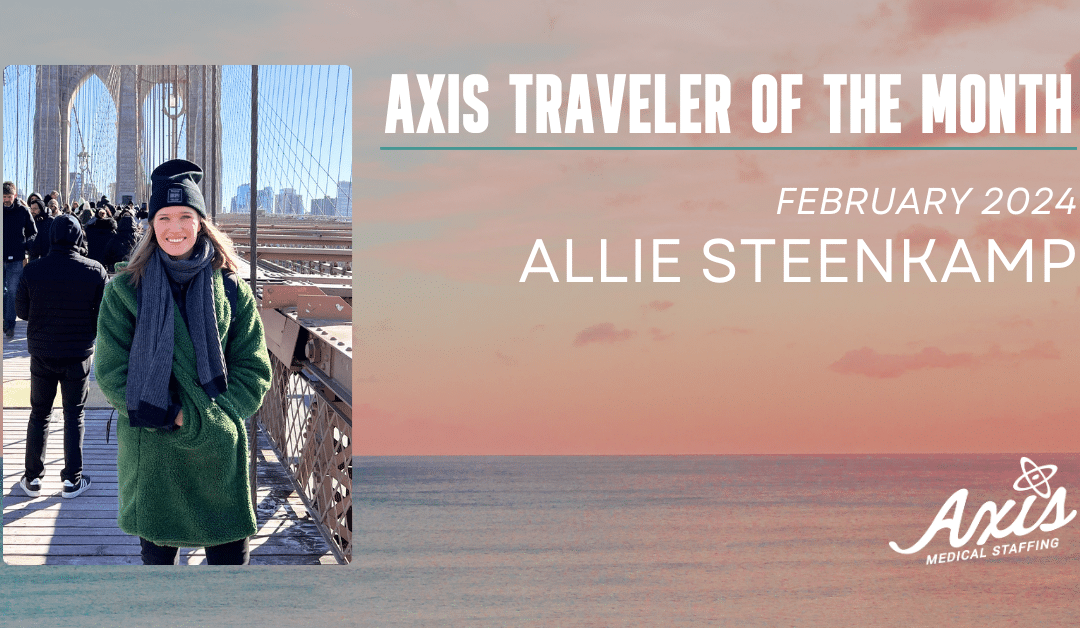 Axis Traveler of the Month February 2024 Allie Steenkamp