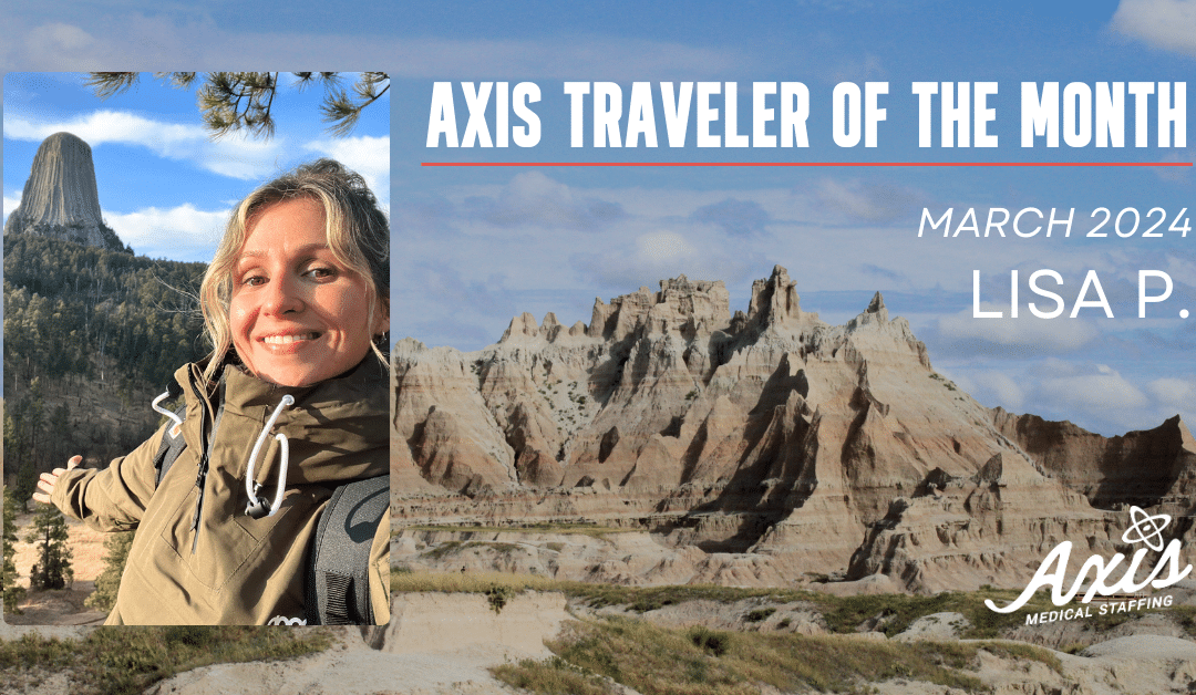 Axis Traveler of the Month March 2024 Lisa P.
