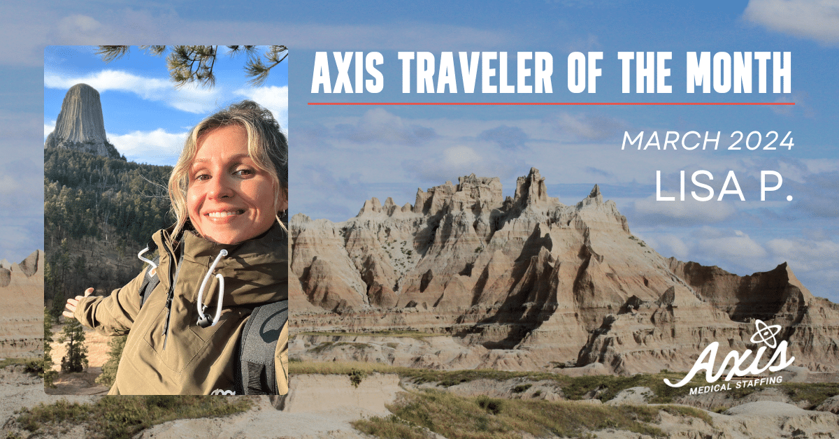 Lisa P. Axis Traveler of the Month