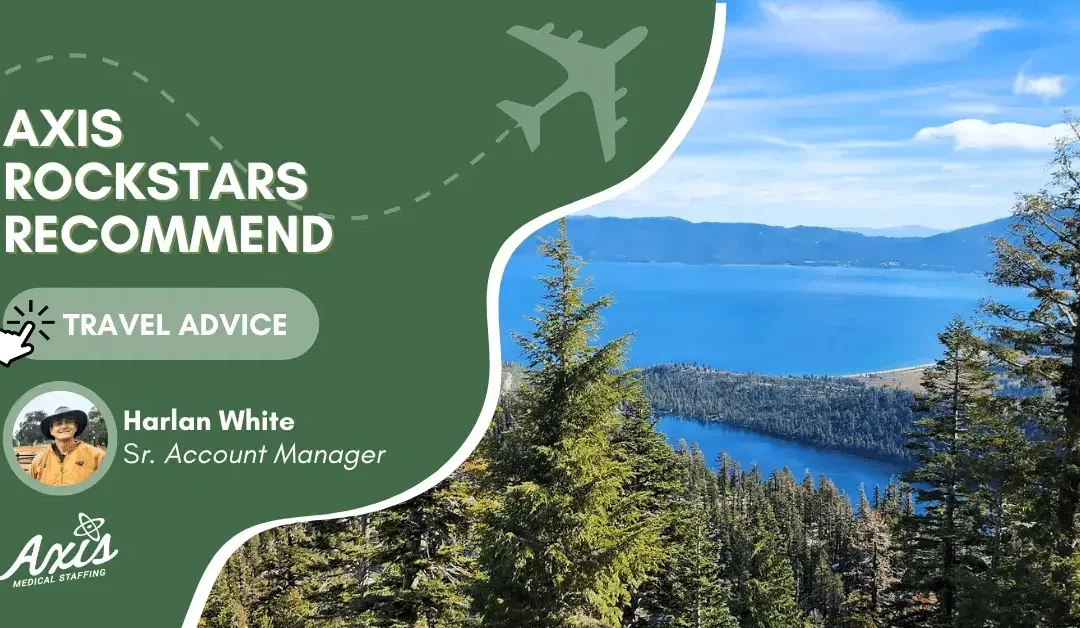 Harlan Recommends Lake Tahoe