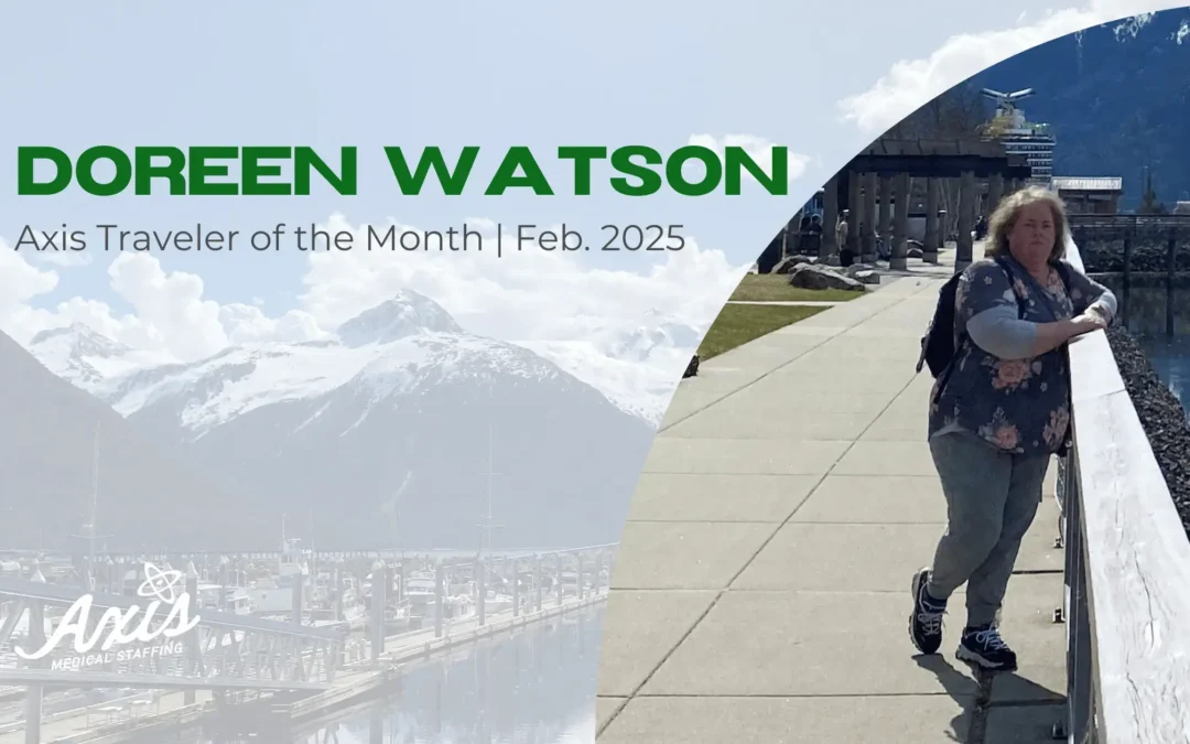 Axis Traveler of the Month Doreen Watson